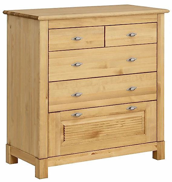 OTTO home Schubkastenkommode »Rauna« aus massiver Kiefer mit 5 Schubladen, günstig online kaufen