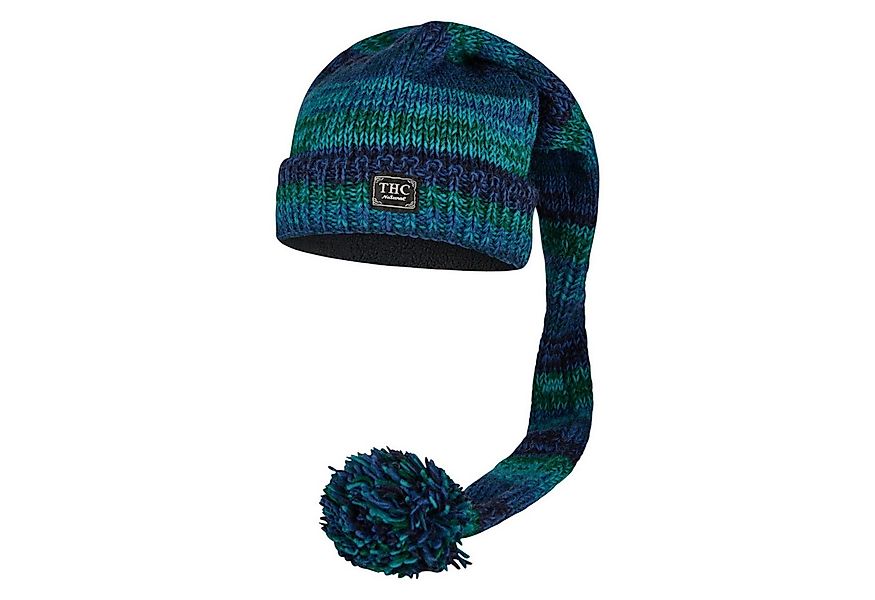 THC Natural Line Strickmütze THC Schafwoll Zipfelmütze 806 blau (1 Stück, 1 günstig online kaufen