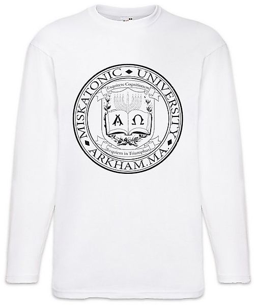 Urban Backwoods Langarmshirt Miskatonic Logo II Langarm T-Shirt Lovecraft H günstig online kaufen