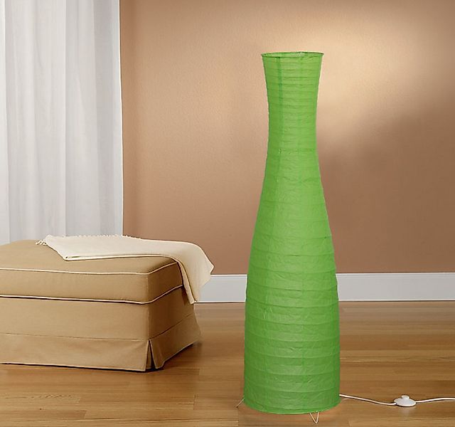TRANGO LED Stehlampe, 1231-027 Design Reispapier günstig online kaufen