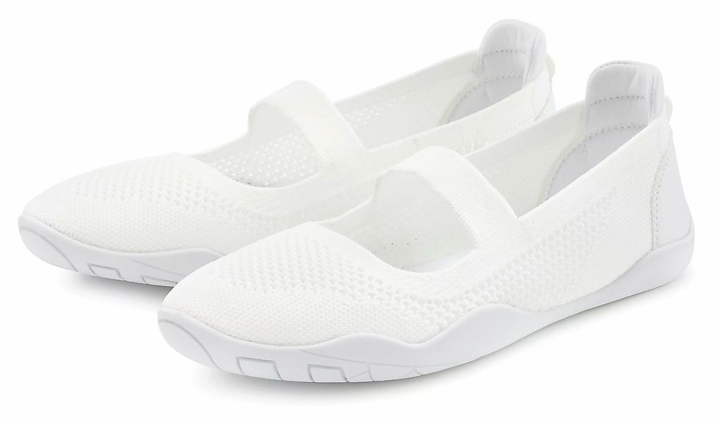 LASCANA Sneaker Ballerinas, Freizeitschuh, Slipper, Halbschuh, Slip On Snea günstig online kaufen