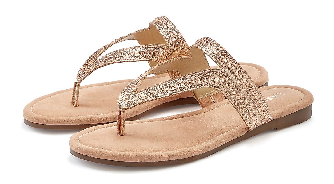 Vivance Pantolette "Mule, Sommerschuh, offener Schuh, Zehentrenner, Sandale günstig online kaufen