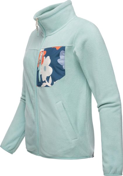 Ragwear Sweatjacke "Appolo" Modische Fleecejacke mit Stehkragen günstig online kaufen