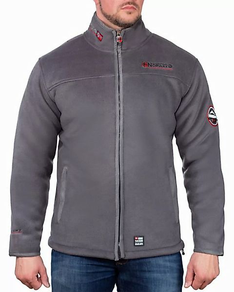 Geographical Norway Fleecejacke Herren Outdoor Jacke baubolt Dark-grey - Bl günstig online kaufen