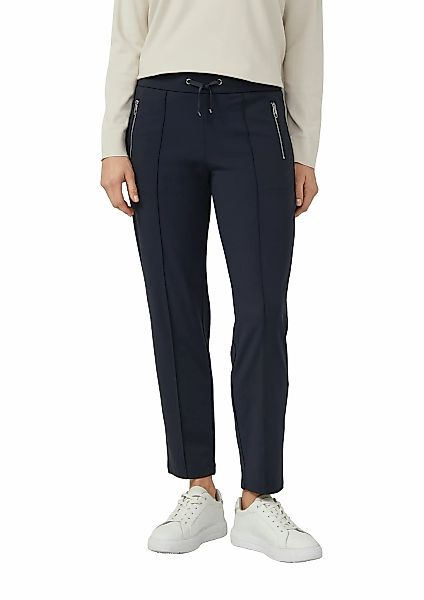 s.Oliver BLACK LABEL Stoffhose mit Kordelzug günstig online kaufen
