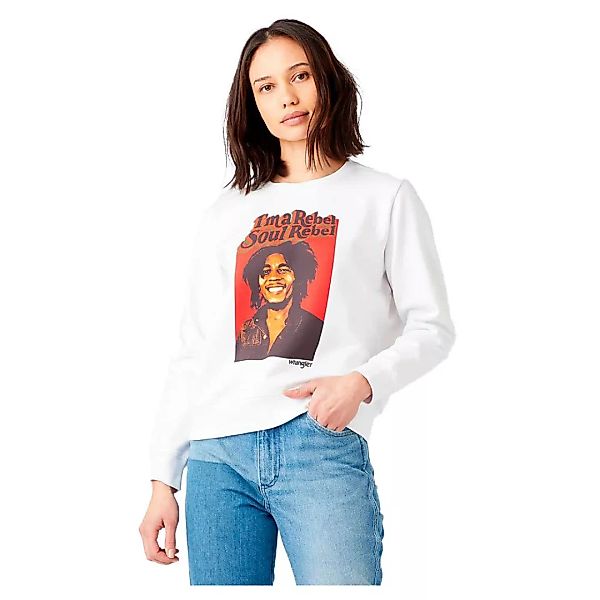 Wrangler Soul Rebel Sweatshirt S White günstig online kaufen