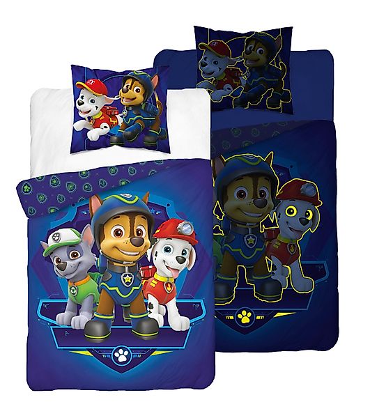 PAW PATROL Kinderbettwäsche Wendebettwäsche Paw Patrol günstig online kaufen