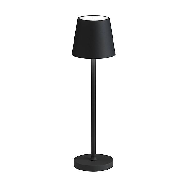 LED-Tischleuchte 5097, Akku IP54 dimmbar schwarz günstig online kaufen