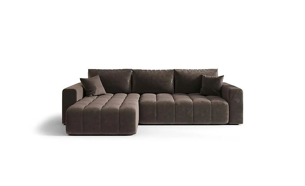 Ecksofa  Milo ¦ braun ¦ Maße (cm): B: 280 H: 85 Polstermöbel > Sofas > 3-Si günstig online kaufen