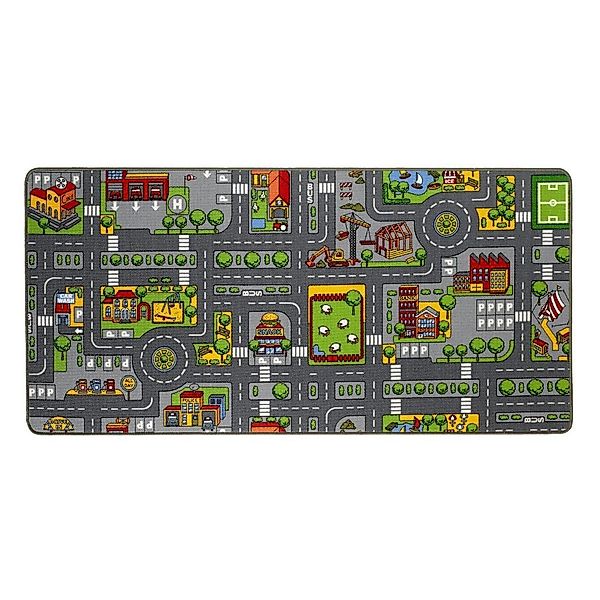 ONDIS24 Kinderteppich Spielteppich Kinderteppich Straße Auto günstig online kaufen
