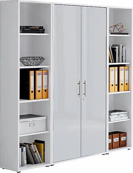 BMG Möbel Büromöbel-Set "Tabor", besteht aus 1 Aktenschrank und 2 Regalen günstig online kaufen