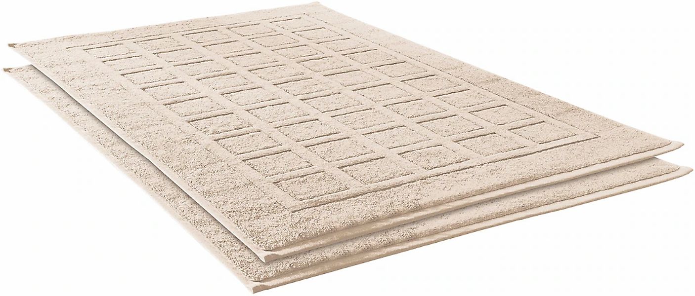 Dyckhoff Badematte "Planet" Höhe 3 mm beidseitig nutzbar  fußbodenheizungsg günstig online kaufen