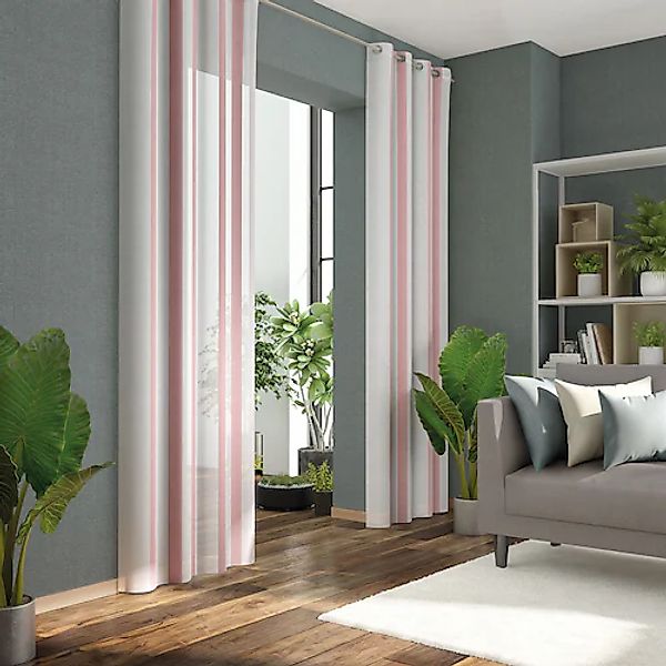 Neutex for you! Vorhang »ALASSIO«, (1 St.), Längssteifen mit Glanzeffekt günstig online kaufen