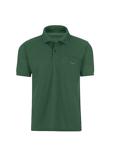 Trigema Poloshirt TRIGEMA Polohemd mit Brusttasche (1-tlg) günstig online kaufen