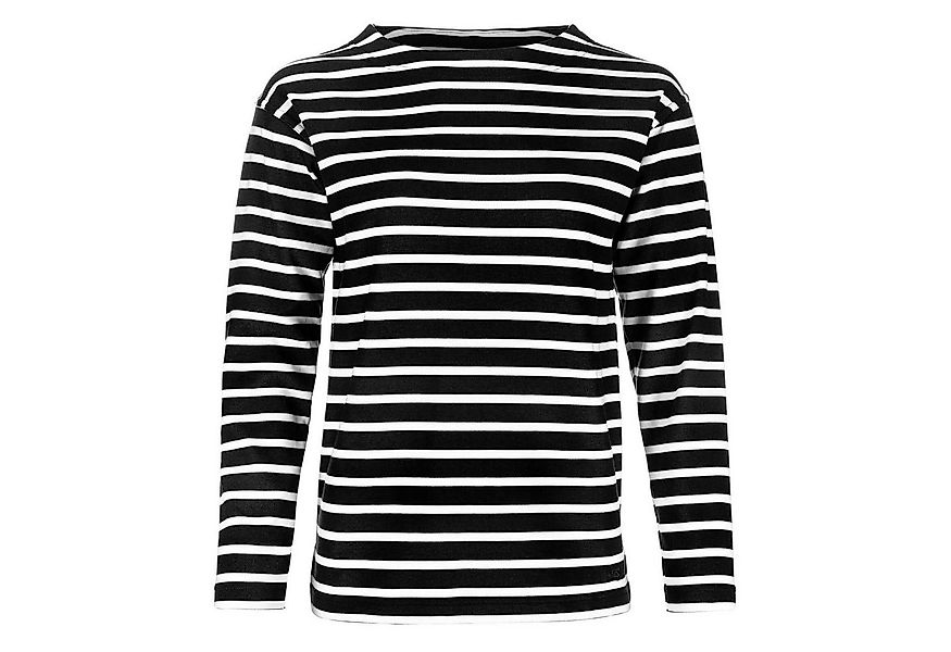 modAS Langarmshirt 2500D Damen Bretonisches Shirt U-Boot Ausschnitt - Ringe günstig online kaufen