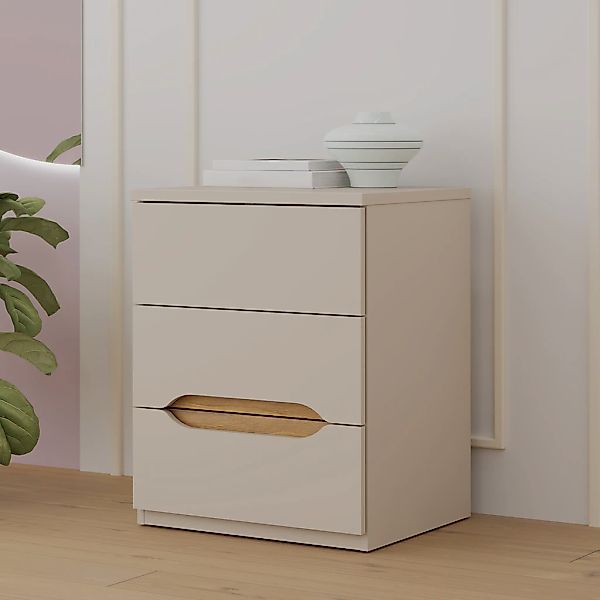 FORTE Nachtkommode, B/H/T 50,4/63,5/41,5 cm Nako passend zum Boxspringbett günstig online kaufen