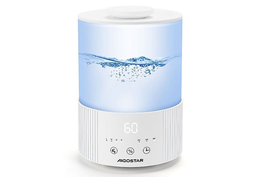 Aigostar Luftbefeuchter leise Ultraschall-Luftbefeuchter für Schlafzimmer 7 günstig online kaufen