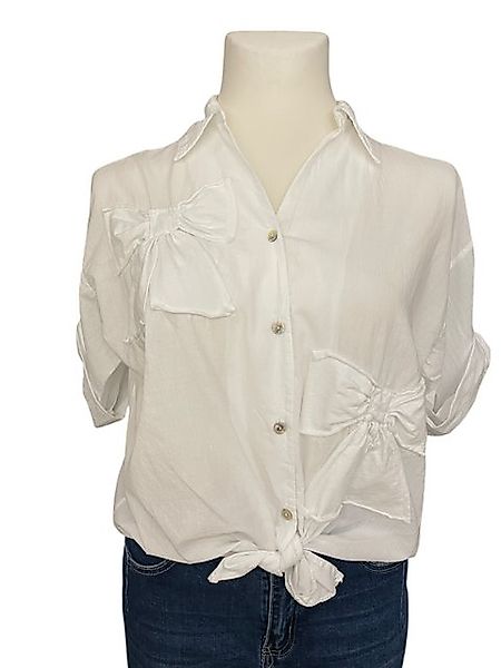 Fashion and Sports Kurzarmbluse 901 Bluse mit tollen Details günstig online kaufen
