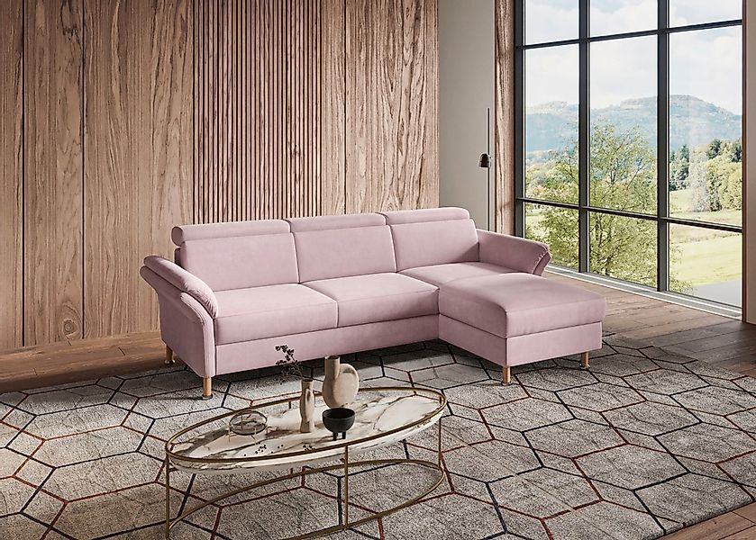 Home affaire "Calypso L-Form" mit motorischen Funktionen im Sofa und Recami günstig online kaufen