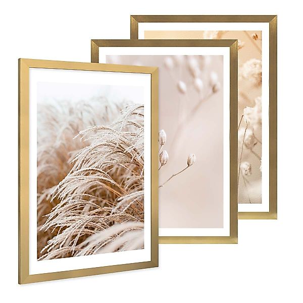 PHOTOLINI Bilderrahmen 3er Set breite Rahmen, günstig online kaufen