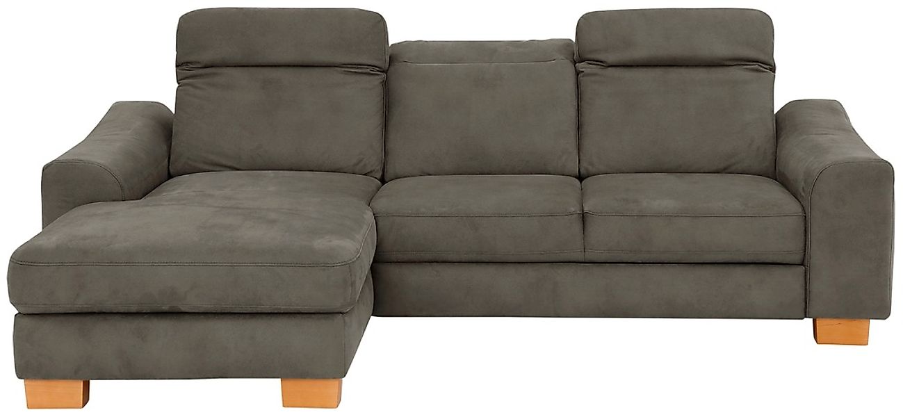 Home affaire Ecksofa »Dundee L-Form«, wahlweise mit Kopfteilverstellung und günstig online kaufen