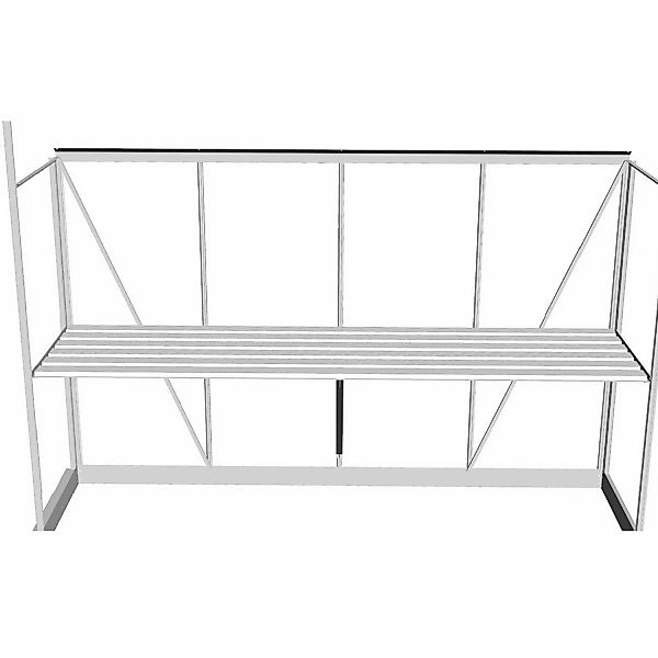 Halls Tisch Cotswold Integriert 4 Sektionen 10 cm x 14 cm x 261 cm Schwarz günstig online kaufen