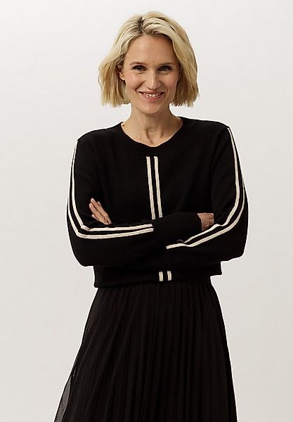 FRANK WALDER Strickpullover mit akzentuierter Front und Ärmeln günstig online kaufen