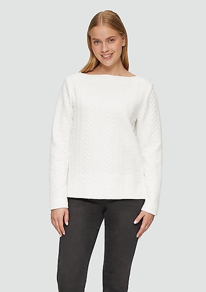 s.Oliver Sweatshirt Sweatshirt (1-tlg) günstig online kaufen