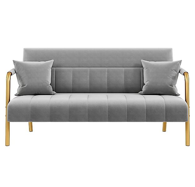 Yaheetech Sofa 1/2-Sitzer Polstersofa, Loveseat fürs Wohnzimmer, mit 2 Lend günstig online kaufen