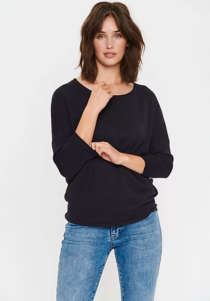 Saint Tropez Rundhalspullover "A2561, MilaSZ R-Neck" günstig online kaufen