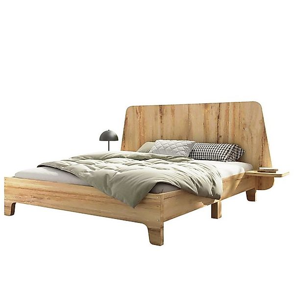 OKWISH Massivholzbett Doppelbett (Funktionsbett, 2-tlg., 140x200cm, mit Mat günstig online kaufen