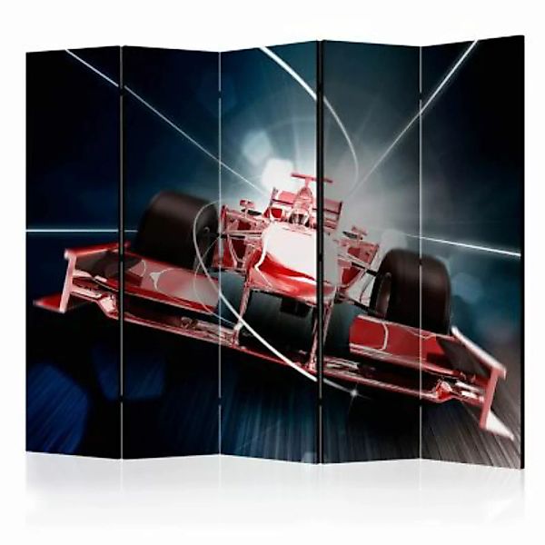 artgeist Paravent Speed and dynamics of Formula 1 II [Room Dividers] mehrfa günstig online kaufen