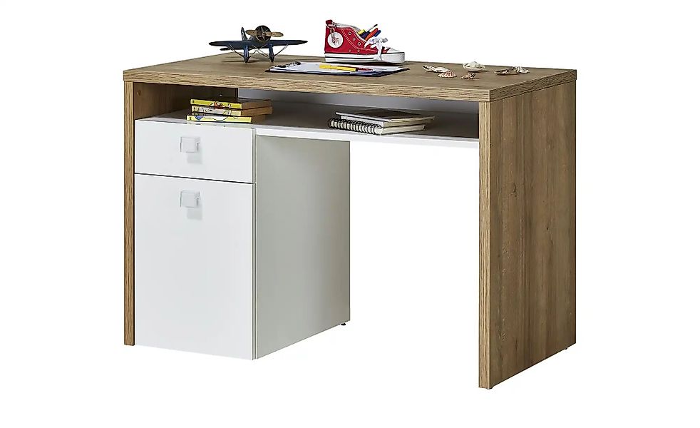 Schreibtisch  Bente ¦ holzfarben ¦ Maße (cm): B: 110 H: 76,5 T: 60 Kindermö günstig online kaufen