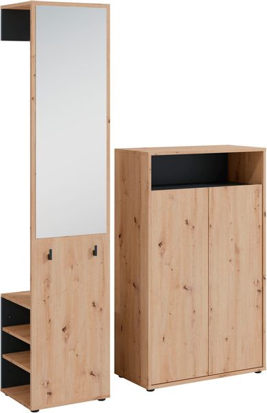 INOSIGN Garderoben-Set Lyon, platzsparender Garderobenschrank mit günstig online kaufen