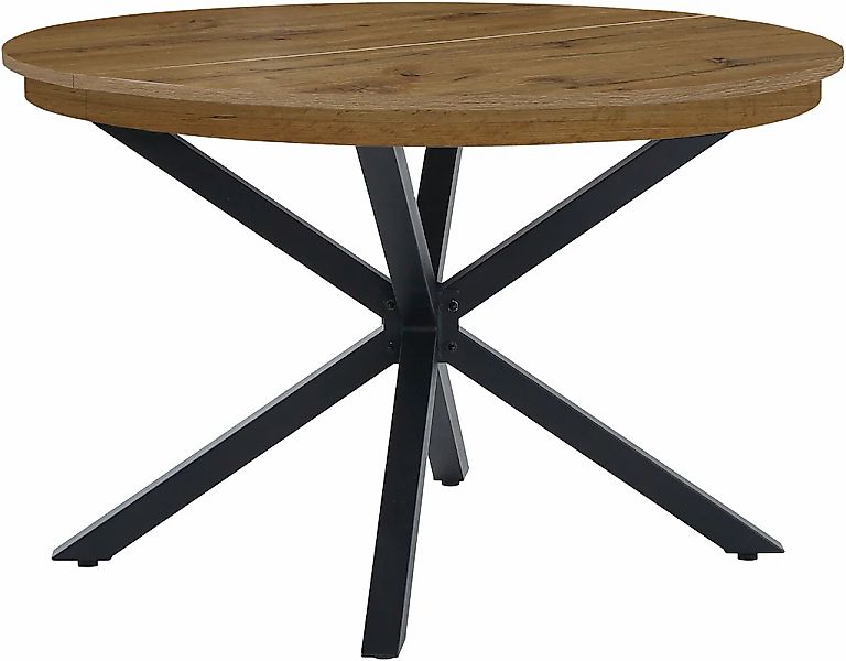 Jockenhöfer Gruppe Esstisch "Olbia", rund, ausziehbar (120-160cm), platzspa günstig online kaufen
