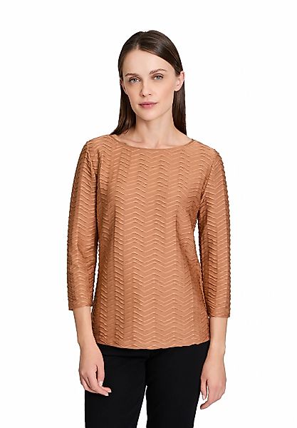Betty Barclay 3/4-Arm-Shirt "Betty Barclay Damen Strukturshirt mit U-Boot-A günstig online kaufen