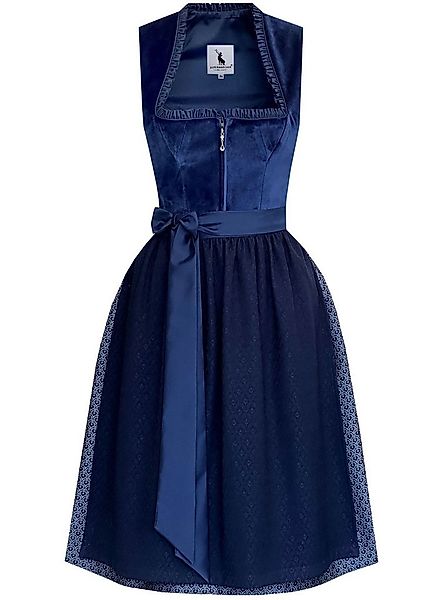 Alpenmärchen Dirndl Dirndl Elisé in blau - ALM1036 günstig online kaufen