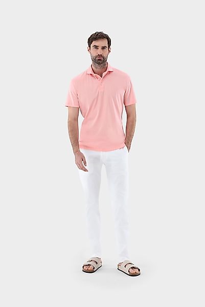 Poloshirt mit Langarm aus Schweizer Baumwolljersey günstig online kaufen