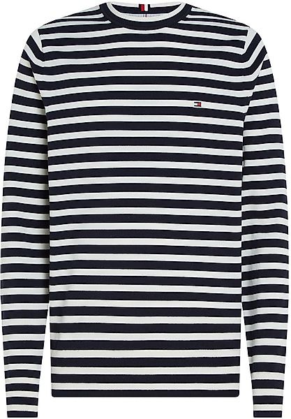 Tommy Hilfiger Pullover Streifen Navy - Größe XXL günstig online kaufen