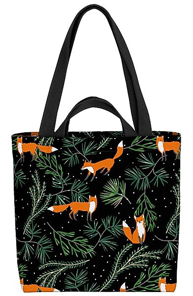 VOID Henkeltasche (1-tlg), Fuchs Wald Schnee günstig online kaufen