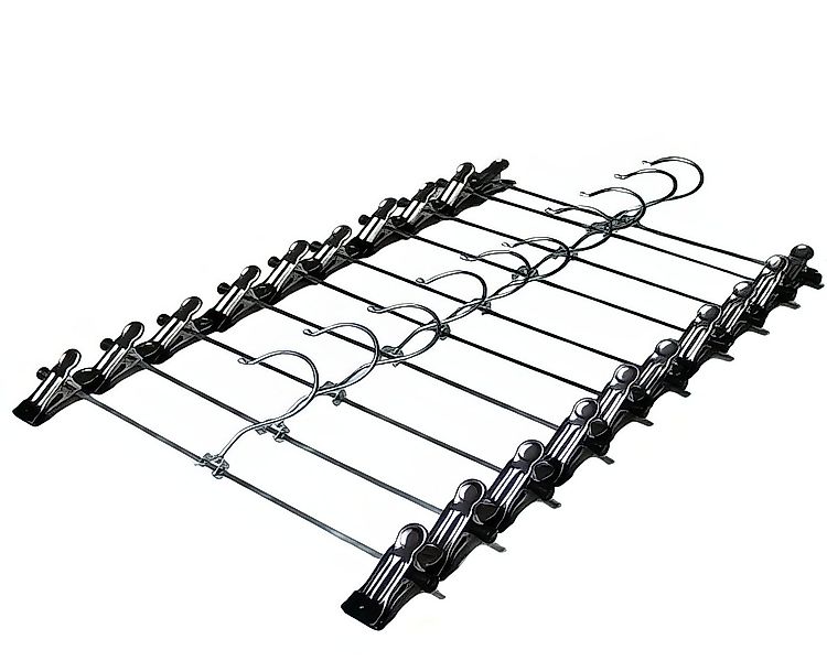 Yudu Hosenträger 10 x Metall Hosenbügel Bügel Hänger drehbar verstellbar günstig online kaufen
