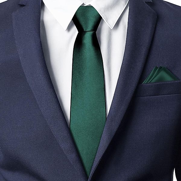 Aomig Krawatte Grünes Premium Krawatten Set günstig online kaufen
