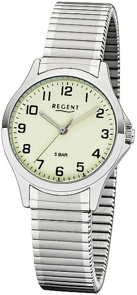 Regent Quarzuhr W0070 - 3085.78.97, Armbanduhr, Damenuhr, Flexband, Zugband günstig online kaufen