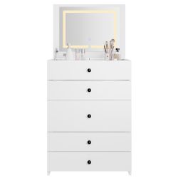 SONNI Schminktisch Schminktisch mit LED-Beleuchtung/ohne LED, günstig online kaufen