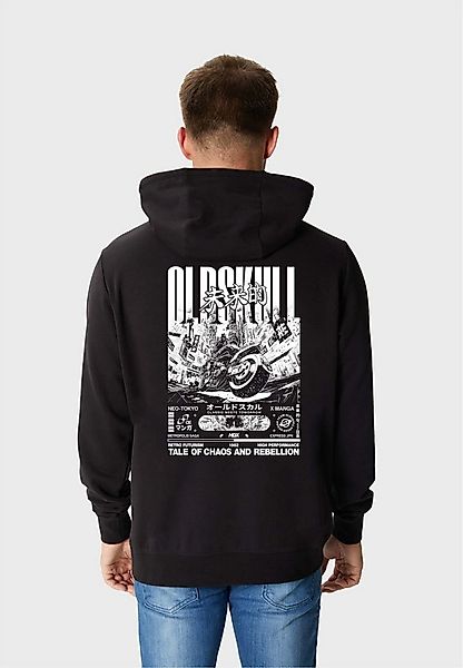 Oldskull Kapuzensweatshirt ASIAN FUTURISM RIDER (1-tlg) mit angesagtem Back günstig online kaufen