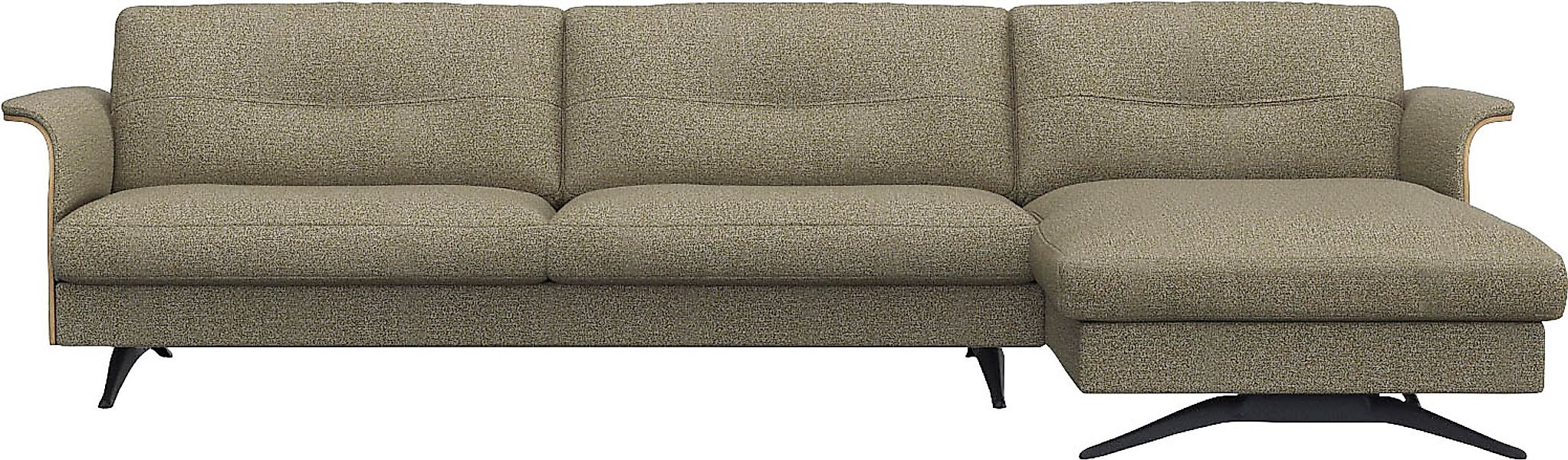 FLEXLUX Ecksofa »Glow, super bequem durch hochwertigem Sitzaufbau mit Feder günstig online kaufen