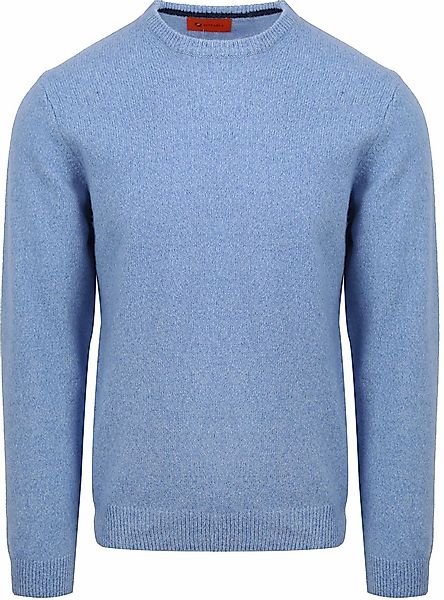 Suitable Lammwolle Pullover Rundhals Hellblau - Größe M günstig online kaufen