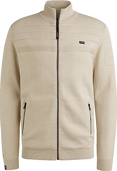 Vanguard Strickjacke Bonded Mouline Ecru - Größe XL günstig online kaufen