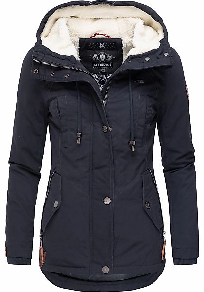 Marikoo Winterjacke "Bikoo", mit Kapuze, sportliche Damen Outdoor Baumwollj günstig online kaufen