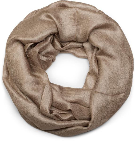 styleBREAKER Loop Seidiger Einfarbiger Loop, (1-St) günstig online kaufen